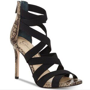 JESSICA SIMPSON Jyra Strappy Heels Dress Sandals Size 8